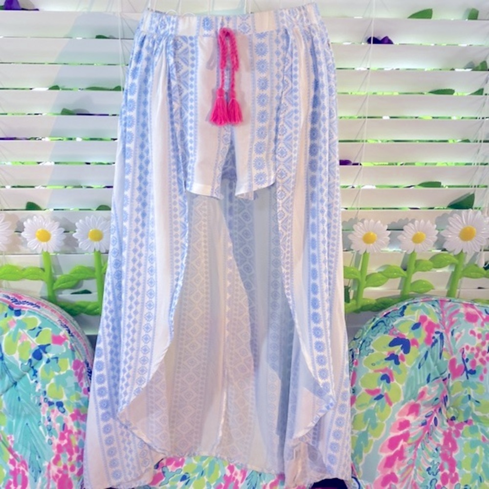Love at First Sight shorts with long skirt attached